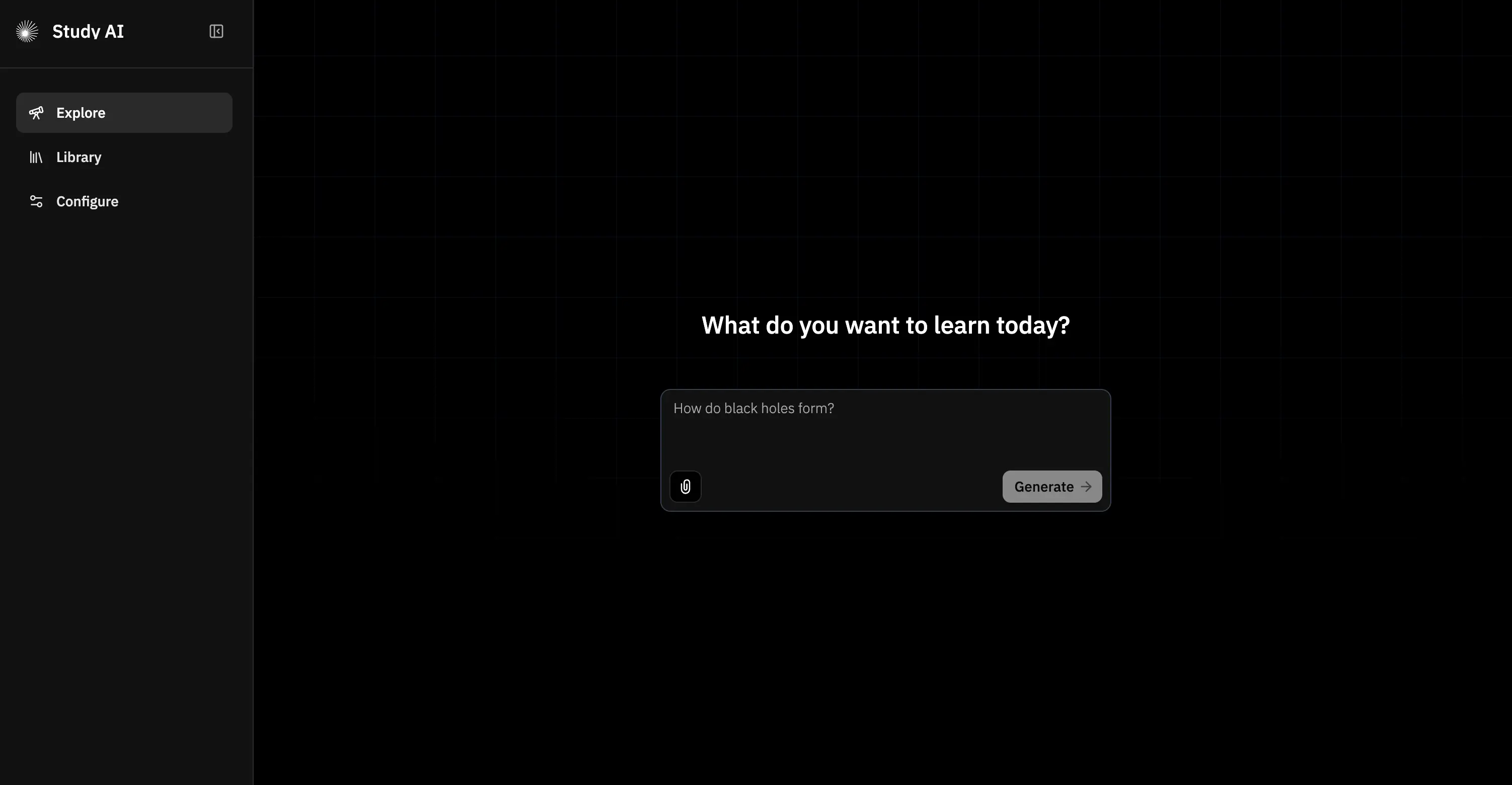 app screen
